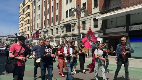 IV Caminu la Llibertá 'Por la autonomía leonesa'.