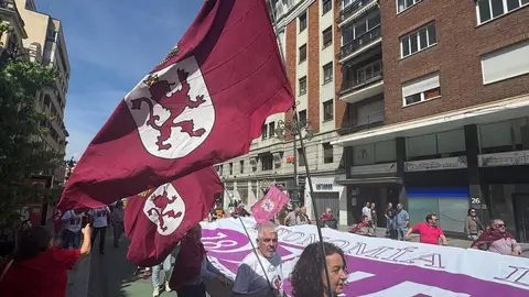 IV Caminu la Llibertá 'Por la autonomía leonesa'.