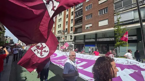 IV Caminu la Llibertá 'Por la autonomía leonesa'.