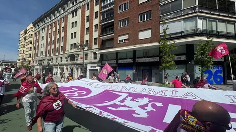 IV Caminu la Llibertá 'Por la autonomía leonesa'.