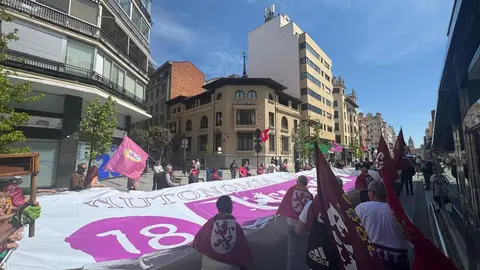IV Caminu la Llibertá 'Por la autonomía leonesa'.
