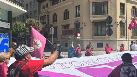 IV Caminu la Llibertá 'Por la autonomía leonesa'.