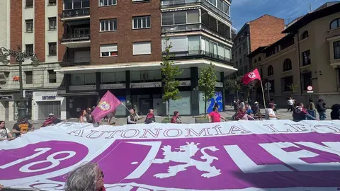 IV Caminu la Llibertá 'Por la autonomía leonesa'.