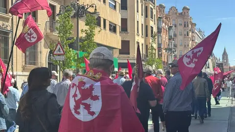 IV Caminu la Llibertá 'Por la autonomía leonesa'.