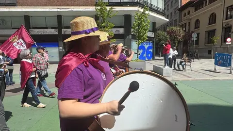 IV Caminu la Llibertá 'Por la autonomía leonesa'.