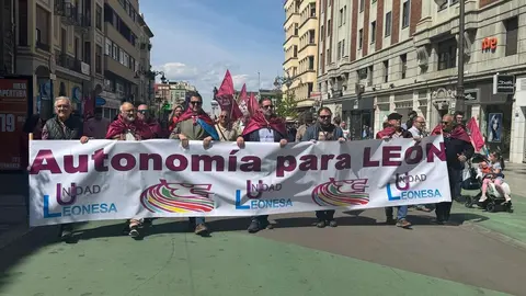 IV Caminu la Llibertá 'Por la autonomía leonesa'.