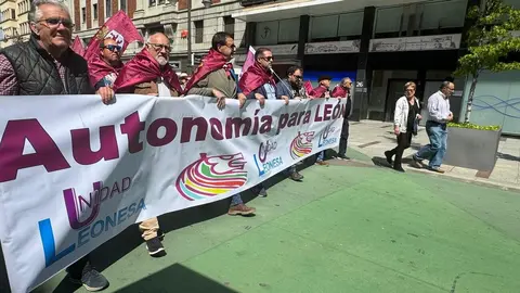 IV Caminu la Llibertá 'Por la autonomía leonesa'.