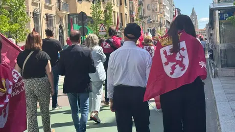 IV Caminu la Llibertá 'Por la autonomía leonesa'.