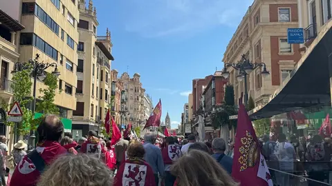 IV Caminu la Llibertá 'Por la autonomía leonesa'.