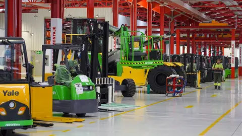 Nuevas instalaciones de la empresa GAM en el municipio de Villamañán. Foto: Campillo.