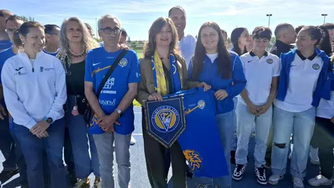 El Ayuntamiento, la Universidad y la Diputación de León rinden homenaje al equipo tras su histórico ascenso a Segunda RFEF y subrayan su papel como referente deportivo y social