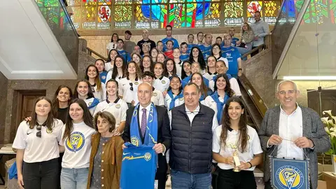 El Ayuntamiento, la Universidad y la Diputación de León rinden homenaje al equipo tras su histórico ascenso a Segunda RFEF y subrayan su papel como referente deportivo y social
