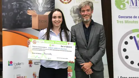 Tercer premio, Nadia Merino Blondia. / ULE