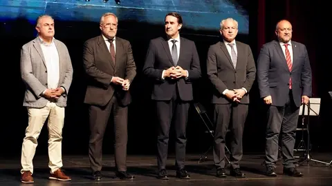 Celebración del acto de entrega de las Medallas al Mérito de la Protección Ciudadana de Castilla y León 2024, al que asisten el consejero de Medio Ambiente, Vivienda y Ordenación del Territorio, Juan Carlos Suárez-Quiñones, y el presidente de las Cortes, Carlos Pollán