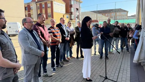 Inauguración de la II Feria de Artesanos Cerveceros de San Andrés.