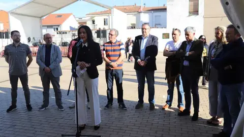Inauguración de la II Feria de Artesanos Cerveceros de San Andrés. / ISAAC LLAMAZARES