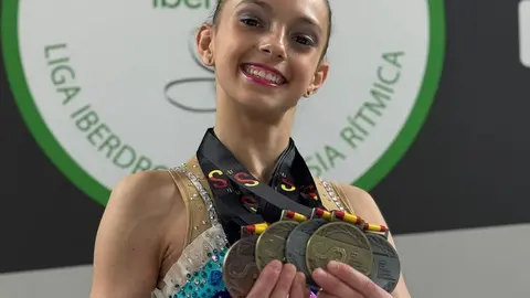 El Club Ritmo sube al podio en el Campeonato de España en edad escolar.