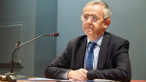 Comparecencia del vicesecretario para Asuntos Económicos de la Conferencia Episcopal Española, Fernando Giménez Barriocanal. Foto: Campillo.