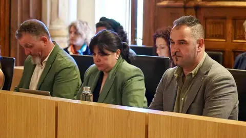 Pleno Ordinario en la Diputación de León en la que se realiza una declaración institucional de los grupos políticos en defensa del sector remolachero y la olanta Azucarera La Bañeza. Foto: Campillo