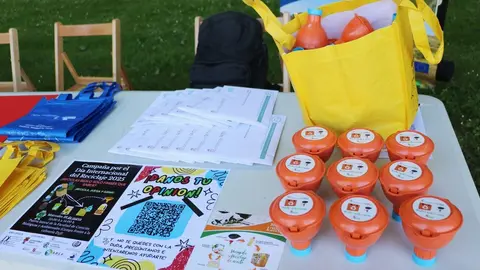 El Campus de Vegazana de la ULE ha acogido esta miércoles actividades con motivo del 'Día Internacional del Reciclaje'.