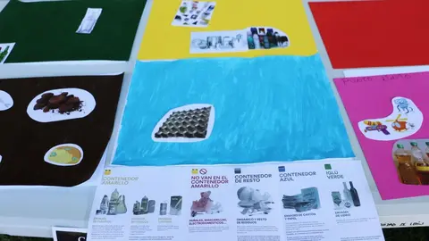 El Campus de Vegazana de la ULE ha acogido esta miércoles actividades con motivo del 'Día Internacional del Reciclaje'.