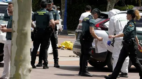 Un muerto por un tiroteo en Bembibre. Foto: César Sánchez