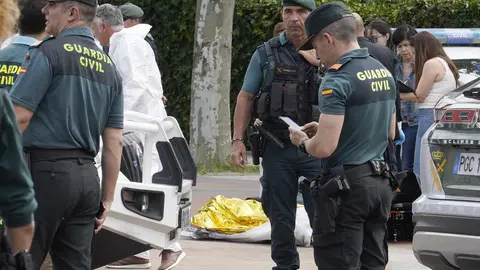 Un muerto por un tiroteo en Bembibre. Foto: César Sánchez