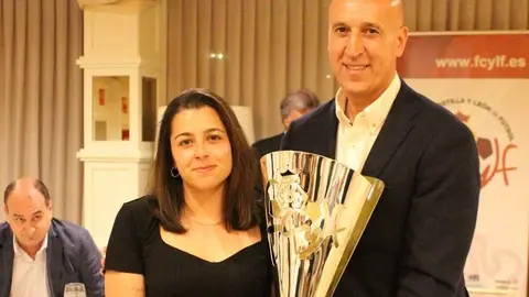 Un instante de la Gala del fútbol leonés. Foto: Ayuntamiento de León.