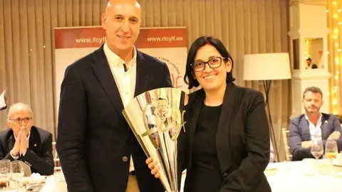 Un instante de la Gala del fútbol leonés. Foto: Ayuntamiento de León.