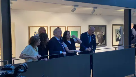 El ministro de Industria y Turismo, Jordi Hereu, ha anunciado este viernes en León el inicio del proceso de ampliación del Parador de San Marcos, una actuación que responde a una “vieja aspiración” y que supondrá una inversión total de más de 30 millones de euros, incluyendo 1,5 millones ya asignados para el proyecto técnico inicial. Fotos: A.F. Reca