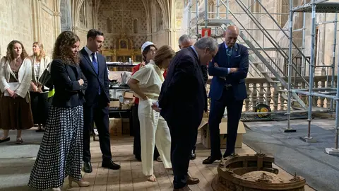 El ministro de Industria y Turismo, Jordi Hereu, ha anunciado este viernes en León el inicio del proceso de ampliación del Parador de San Marcos, una actuación que responde a una “vieja aspiración” y que supondrá una inversión total de más de 30 millones de euros, incluyendo 1,5 millones ya asignados para el proyecto técnico inicial. Fotos: A.F. Reca