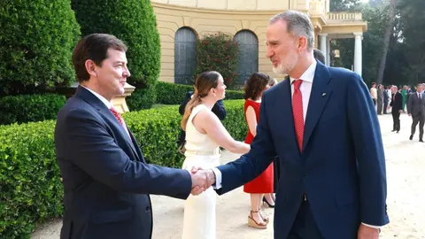 El presidente de la Junta de Castilla y León, Alfonso Fernández Mañueco, participa en la XXVIII Conferencia de Presidentes Autonómicos./ RUBÉN CACHO