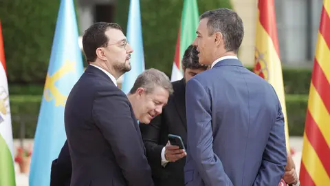 El presidente de la Junta de Castilla y León, Alfonso Fernández Mañueco, participa en la XXVIII Conferencia de Presidentes Autonómicos./ RUBÉN CACHO