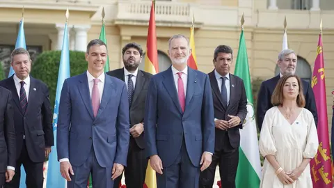 El presidente de la Junta de Castilla y León, Alfonso Fernández Mañueco, participa en la XXVIII Conferencia de Presidentes Autonómicos./ RUBÉN CACHO