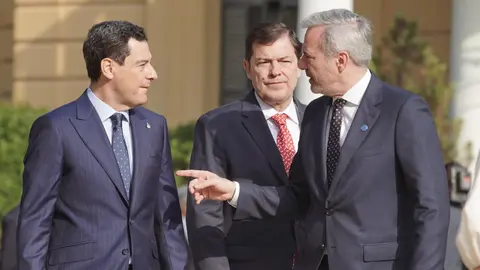 El presidente de la Junta de Castilla y León, Alfonso Fernández Mañueco, participa en la XXVIII Conferencia de Presidentes Autonómicos./ RUBÉN CACHO