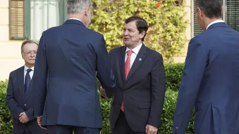 El presidente de la Junta de Castilla y León, Alfonso Fernández Mañueco, participa en la XXVIII Conferencia de Presidentes Autonómicos./ RUBÉN CACHO