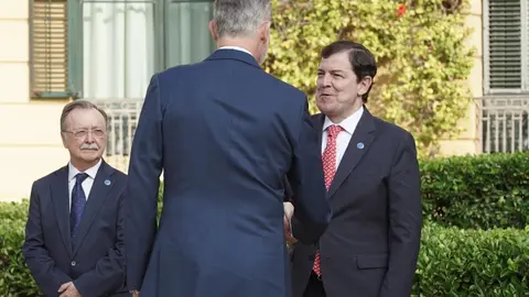El presidente de la Junta de Castilla y León, Alfonso Fernández Mañueco, participa en la XXVIII Conferencia de Presidentes Autonómicos./ RUBÉN CACHO