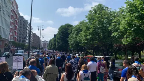 Manifestación en León contra la ley del medicamento veterinario