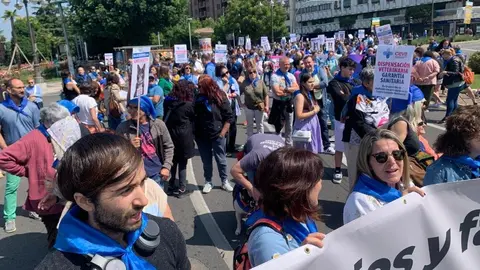 Manifestación en León contra la ley del medicamento veterinario