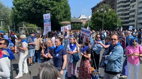 Manifestación en León contra la ley del medicamento veterinario