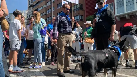 Manifestación en León contra la ley del medicamento veterinario