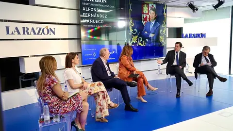 Desayuno informativo organizado por ‘La Razón’ con el presidente de la Junta de Castilla y León, Alfonso Fernández Mañueco. Foto: Juan Lázaro.