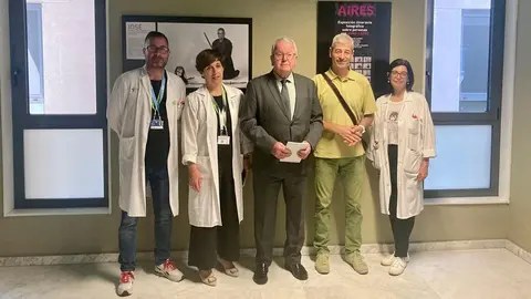 La exposición fotográfica ‘AIRES’ llega al Hospital Universitario de León para visibilizar a los pacientes de asma y EPOC.