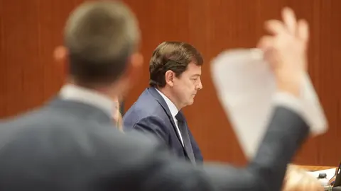Pleno de las Cortes de Castilla y León con la actualidad de la Comunidad como referente en diferentes puntos. Rubén Cacho