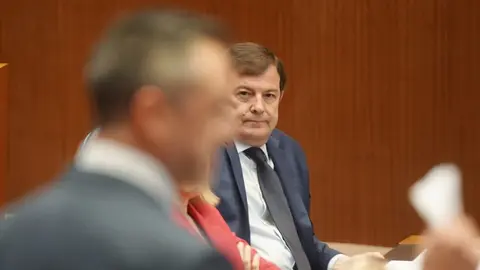 Pleno de las Cortes de Castilla y León con la actualidad de la Comunidad como referente en diferentes puntos. Rubén Cacho