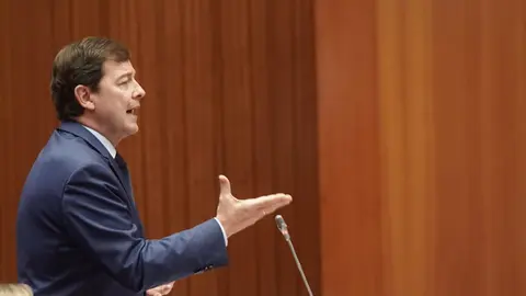 Pleno de las Cortes de Castilla y León con la actualidad de la Comunidad como referente en diferentes puntos. Rubén Cacho