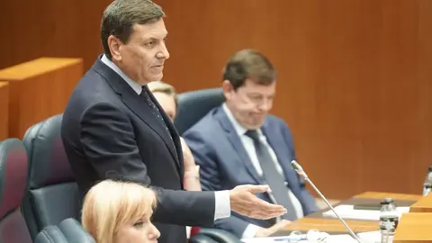 Pleno de las Cortes de Castilla y León con la actualidad de la Comunidad como referente en diferentes puntos. Rubén Cacho