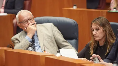 Pleno de las Cortes de Castilla y León con la actualidad de la Comunidad como referente en diferentes puntos. Rubén Cacho