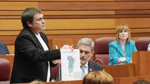 Pleno de las Cortes de Castilla y León con la actualidad de la Comunidad como referente en diferentes puntos. Rubén Cacho