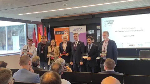 La Federación de Asociaciones de Empresas de Tecnologías de la Información, Comunicaciones y Electrónica de Castilla y León (Aetical) celebró este miércoles en León su entrega de premios del año 2025.